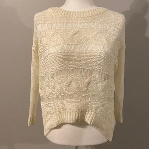 Forever 21 sheer sweater